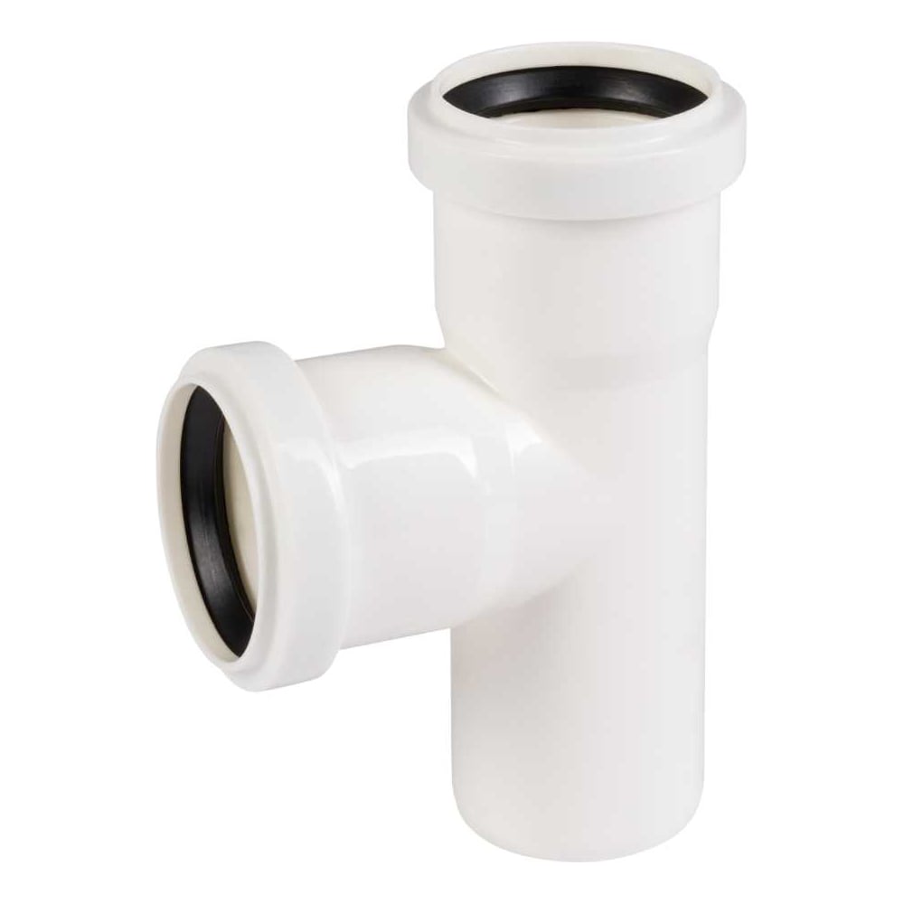 Изображение товара Канализационный тройник Ostendorf 87° 50х50 мм белый для внутренней канализации