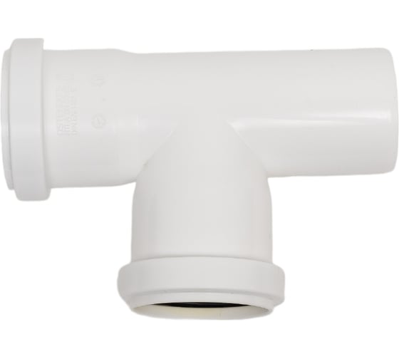 Изображение товара Канализационный тройник Ostendorf 87 градусов, 50х50 мм, белый 559670