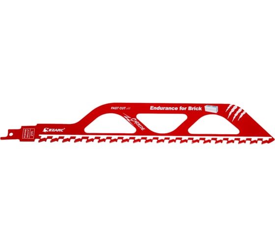 Изображение товара Карбидное полотно для сабельной пилы по газобетону и кирпичу 300 мм Ezarc 80271201