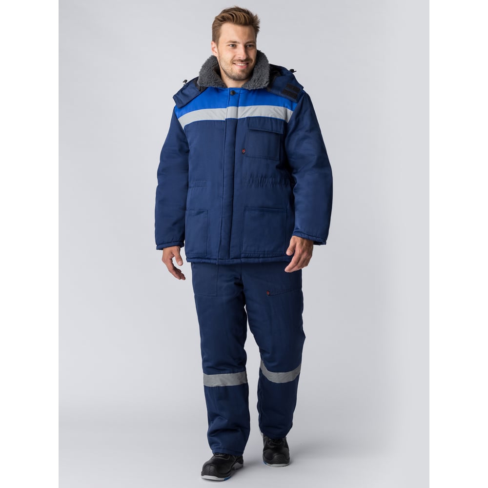 Изображение товара Зимний мужской костюм с полукомбинезоном Факел Труженик-Ультра-2 IMP, -25°C, водоотталкивающая