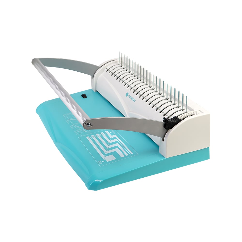 Изображение товара Брошюратор ГЕЛЕОС А4 на пластиковую пружину бп-13+ для документов до 13 листов