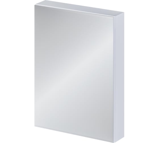 Изображение товара Зеркальный шкаф для ванной Marka One 60, 1 дверь, белый У37178
