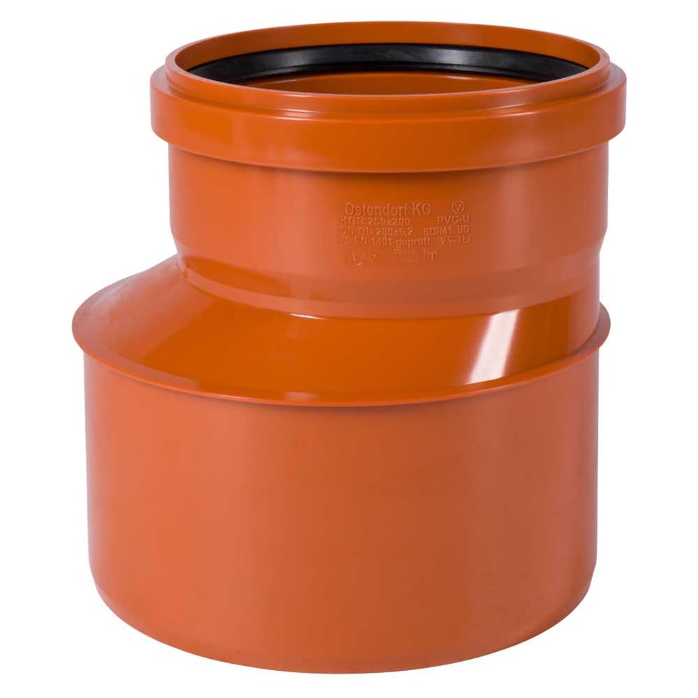 Изображение товара Редукция наружной канализации Ostendorf ПВХ 250х200 мм 224700