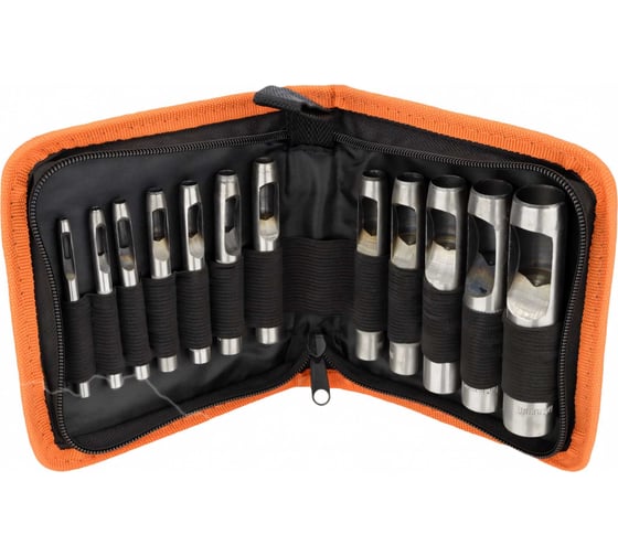 Изображение товара Набор просечек в сумке Автоdело 3-19 мм 12 шт. 40412 12068