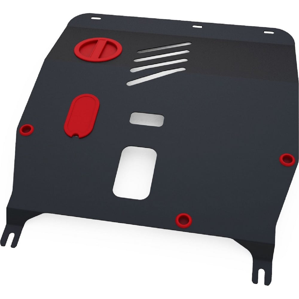 Изображение товара Защита картера и КПП АвтоБРОНЯ Fiat 500 2007-2015 1.8 мм