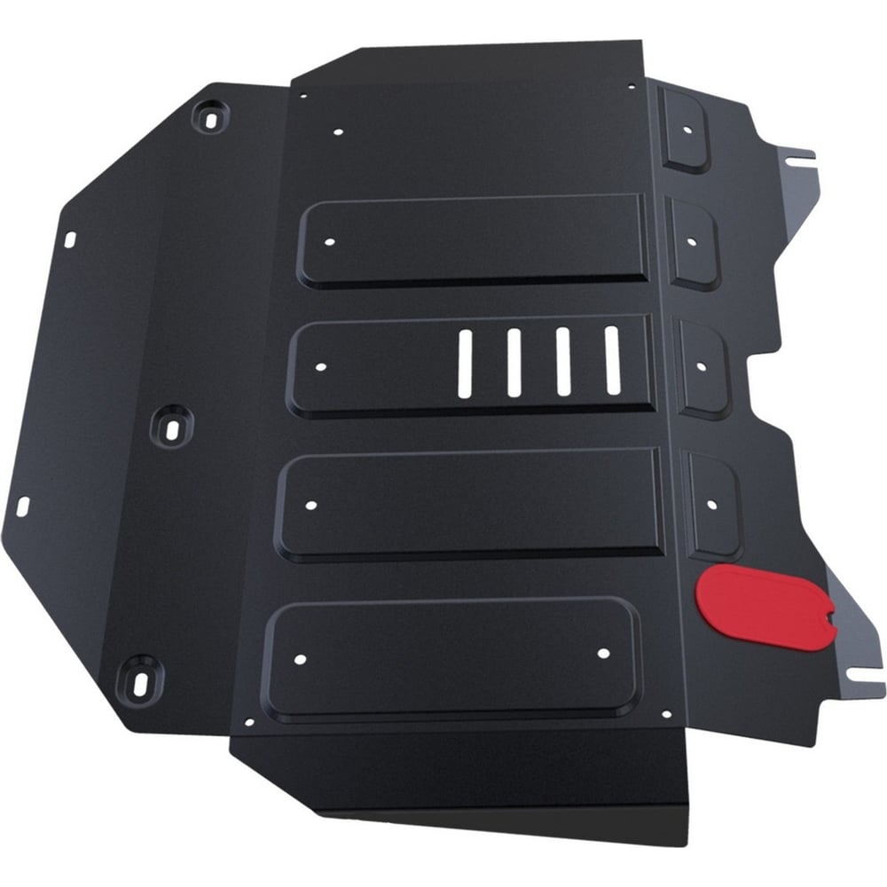 Изображение товара Защита картера и КПП АвтоБРОНЯ для Chery Bonus 3 2014-н.в. (с крепежом)