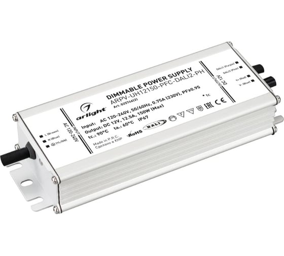 Изображение товара Блок питания Arlight ARPV-UH12150-PFC-DALI2-PH 1шт 025746(2)