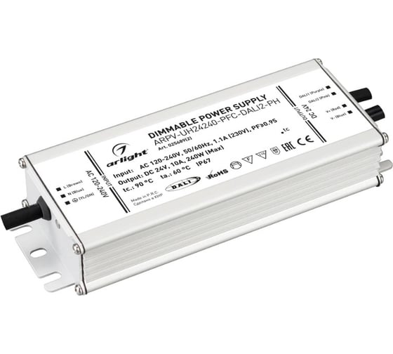 Изображение товара Блок питания Arlight ARPV-UH24240-PFC-DALI2-PH 1шт 025689(2)