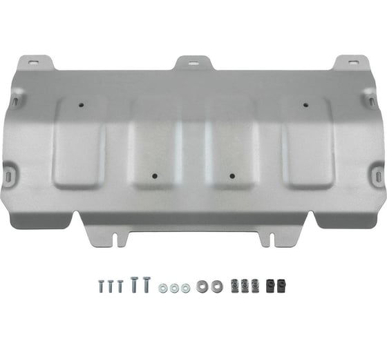 Изображение товара Защита картера Rival для Audi Q5 II (V - 2.0 (249 л.с.)) АКПП 2017-н.в., штампованная, алюминий 3 мм, с крепежом, 333.0337.1