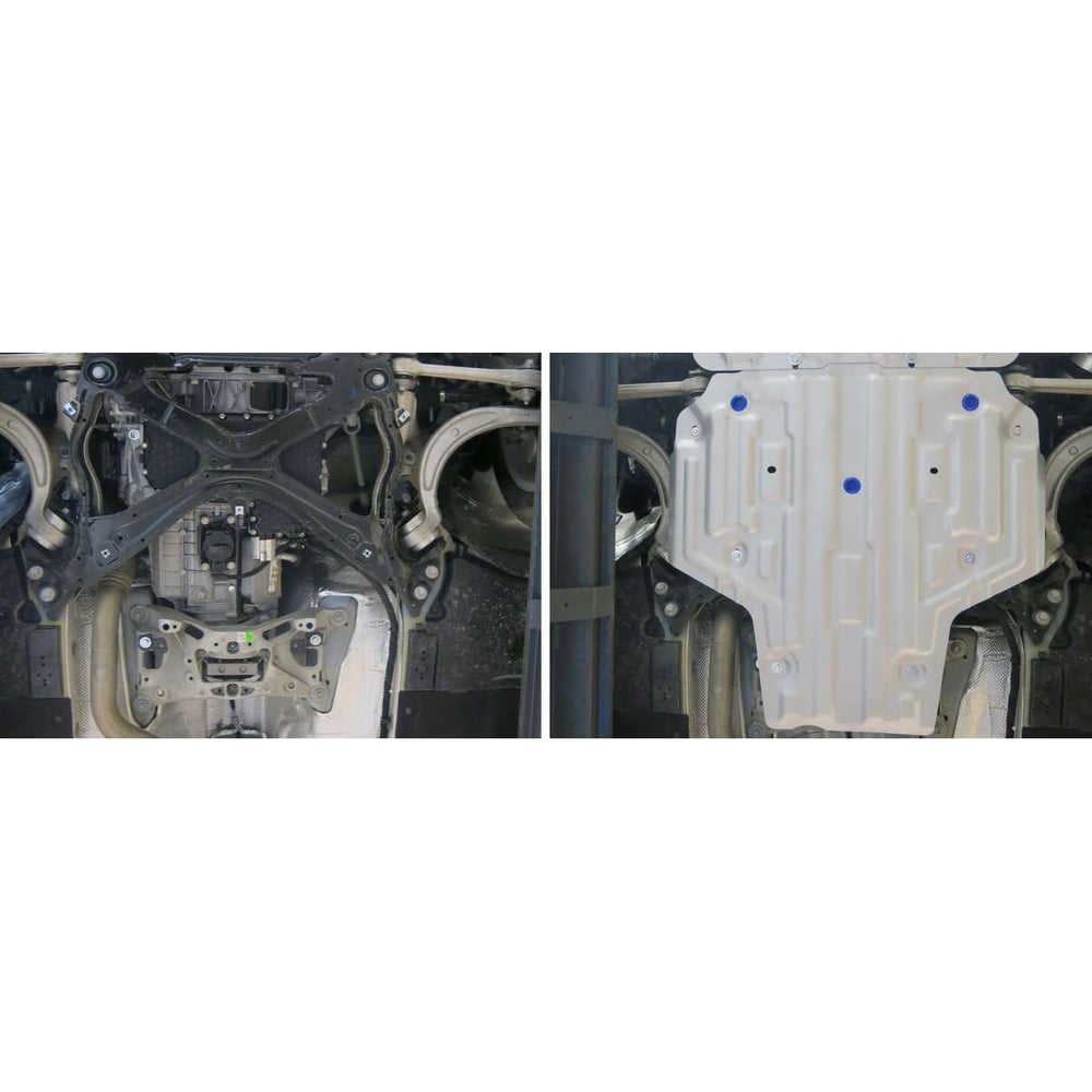 Защита КПП Rival для Audi A4 АКПП 2015-/A5 АКПП 4WD 2016, с крепежом, 333.0335.1