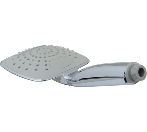 Изображение товара Лейка душа Melodia della vita квадрат 2 функции, 118х118 мм, кнопка, водопад, хром 34684