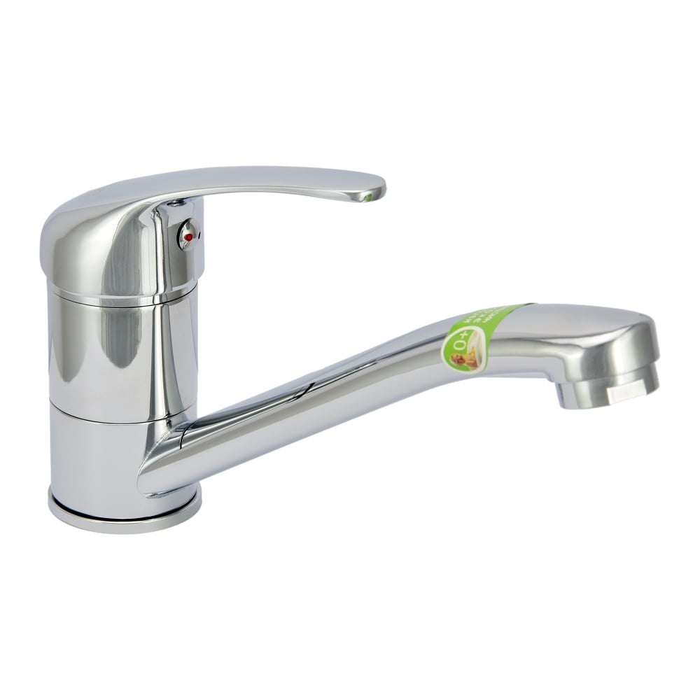 Изображение товара Одноручный смеситель Eleanti для умывальника с гибкой подводкой 0402.854 хром