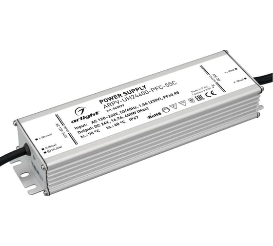 Изображение товара Блок питания Arlight ARPV-UH24400-PFC-55C 1шт 040977