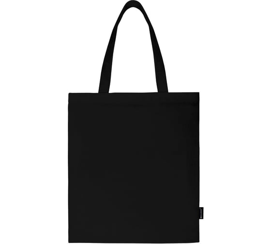 Изображение товара Сумка-шоппер BRAUBERG канвас, 40x35 см, черный 271896