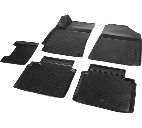 Изображение товара Коврики в салон автомобиля Rival для Kia Cerato IV седан 2018-н.в., полиуретан, без крепежа, 5 шт., 12802004