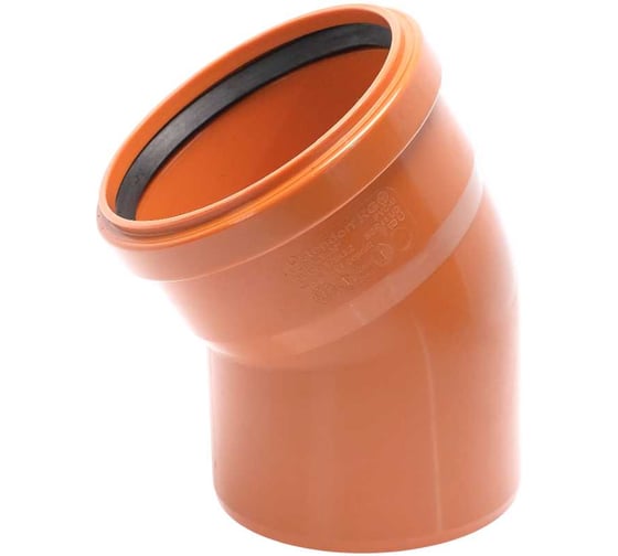 Изображение товара Отвод Ostendorf наружной канализации 125 мм, 30 градусов 221210