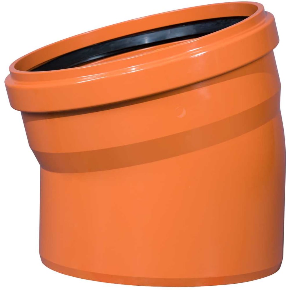 Изображение товара Отвод наружной канализации Ostendorf 400 мм, 15 градусов, ПВХ