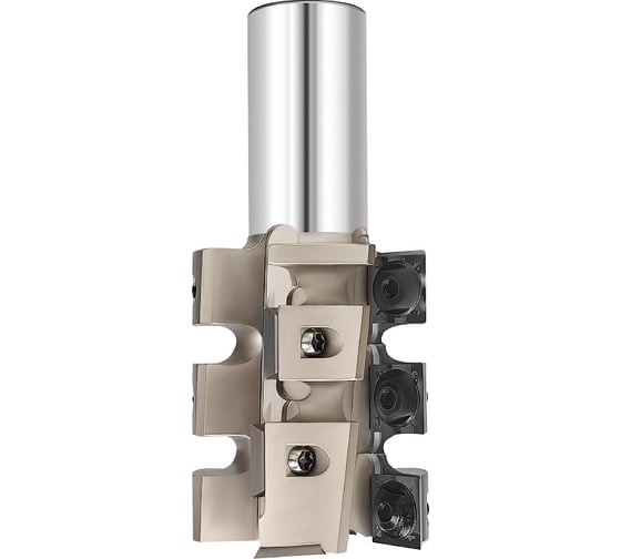 Изображение товара Фреза обгонная (50 мм, 110 мм, хвостовик 25 мм) со сменными ножами ROTIS 141506020