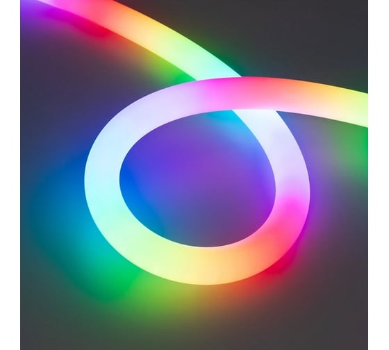 Изображение товара Герметичная лента Arlight SPI-MOONLIGHT-TOP-F180-D25mm 12V RGB-PX2 360deg 3м 037564