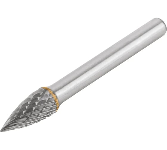 Изображение товара Шарошка карбидная 8x17x62 мм, штифт 6 мм, тип "G", параболическая заостренная FIT 36620