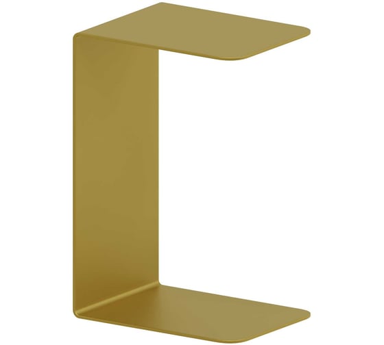 Изображение товара Журнальный столик GENGLASS золотой металлический приставной RILONI GGT-12-1