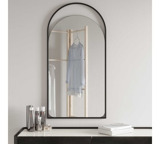 Изображение товара Зеркало в раме GENGLASS ARKELO Black GGM-04-2