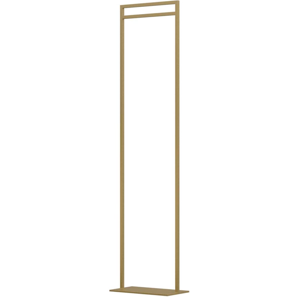 Изображение товара Напольная металлическая вешалка для одежды GENGLASS ZILOSI 185x45 см золото