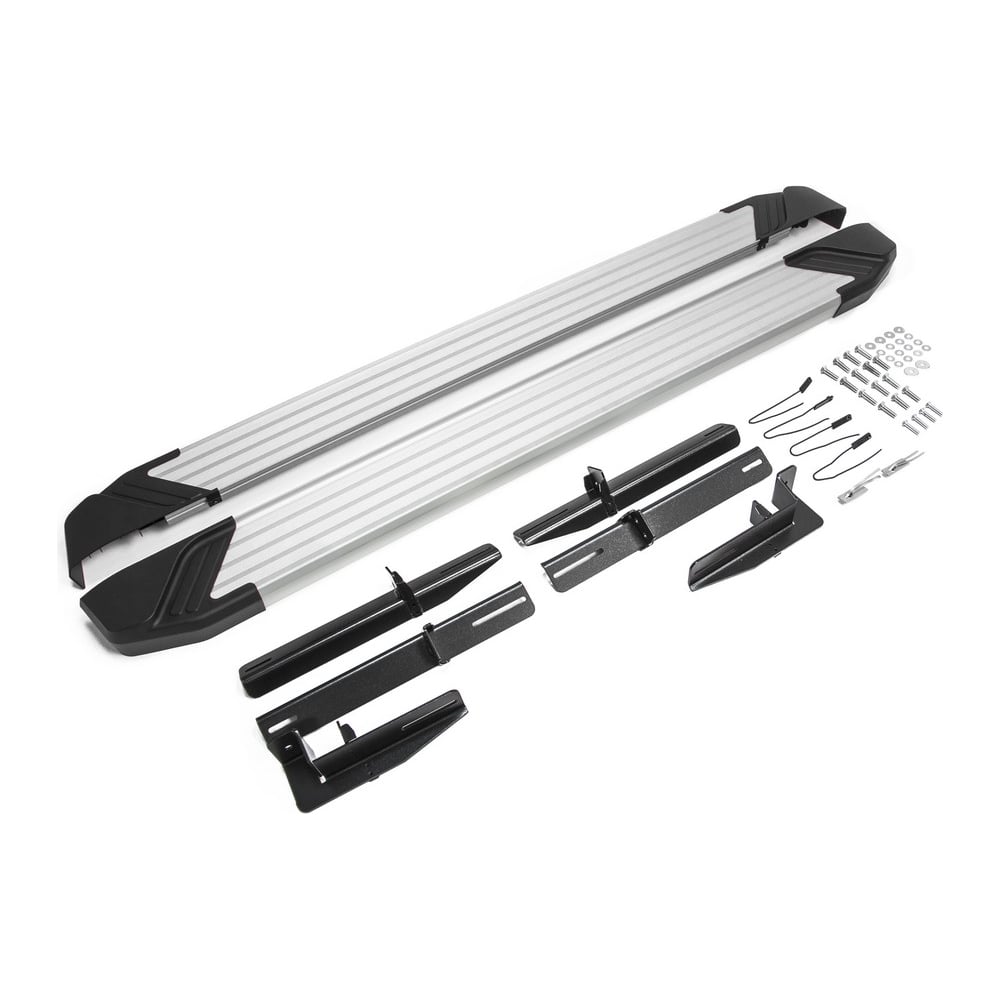 Изображение товара Пороги Silver Rival для Citroen C4 Aircross, Mitsubishi ASX Outlander F173AL.4005.1