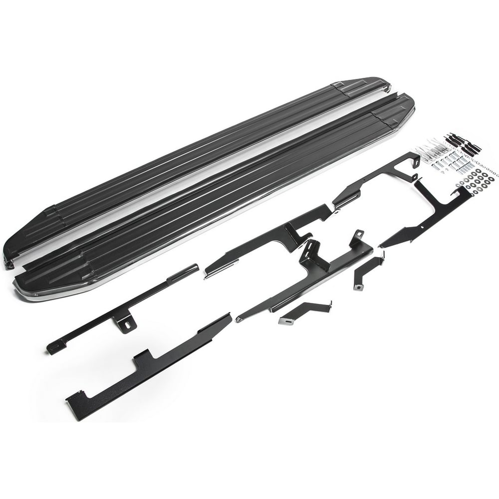 Изображение товара Пороги Rival Premium для Audi Q7 2015-2020 алюминий 193 см 2 шт