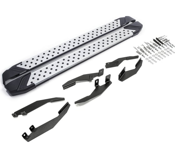 Изображение товара Пороги Rival Bmw-Style круги/ SsangYong Actyon II 2010-2013 2013, 2 шт., D173AL.5303.2