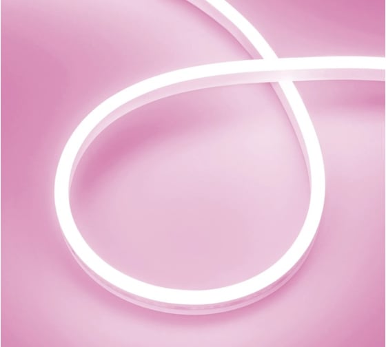 Изображение товара Герметичная лента Arlight AURORA-PS-A120-12x6mm 24V Pink 5м 036677