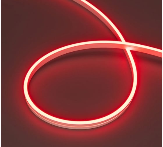 Изображение товара Герметичная лента Arlight MOONLIGHT-SIDE-A168-4x10mm 24V Red, Вывод каб. 5м 038313