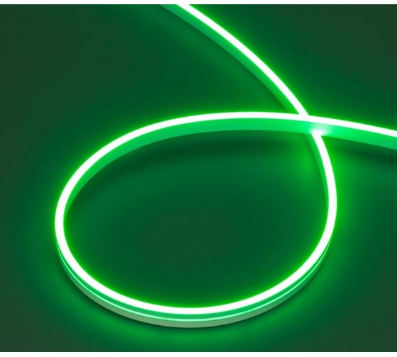 Изображение товара Герметичная лента Arlight MOONLIGHT-SIDE-A168-4x10mm 24V Green, Вывод 5м 038315