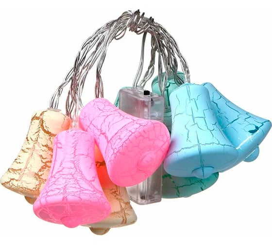 Изображение товара Световая декорация SHLights с насадками "колокольчики", ILD-10WW-BO-BL