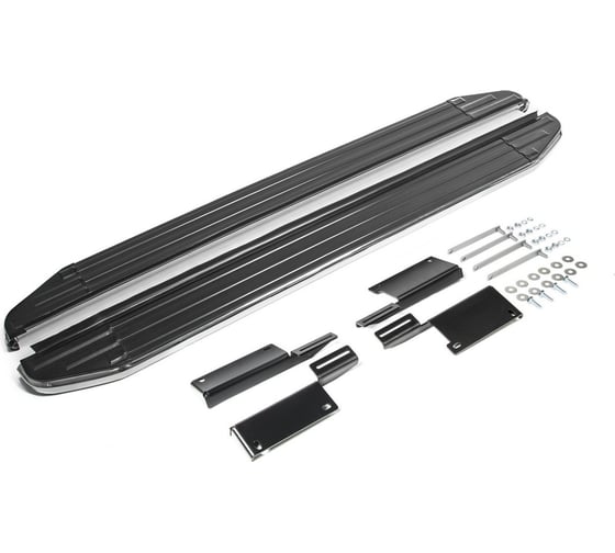 Изображение товара Пороги "Premium" Rival для ВАЗ 2131 (4x4) 5-дв. (вкл. Urban) 1993-2019 2019-н.в., 180 см, 2 шт., алюминий, A180ALP.6004.1