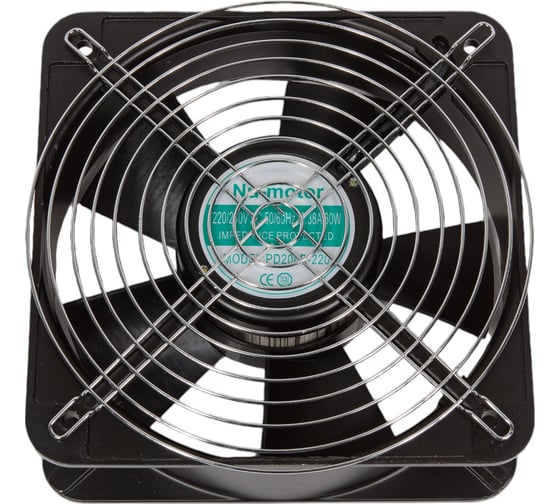 Изображение товара Вентилятор 200x200x60мм 220в ПТК 00000031452