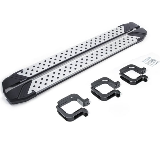 Изображение товара Пороги Rival Bmw-Style круги Mitsubishi Pajero Sport II 2008-2016, 2 шт., D173AL.4003.1