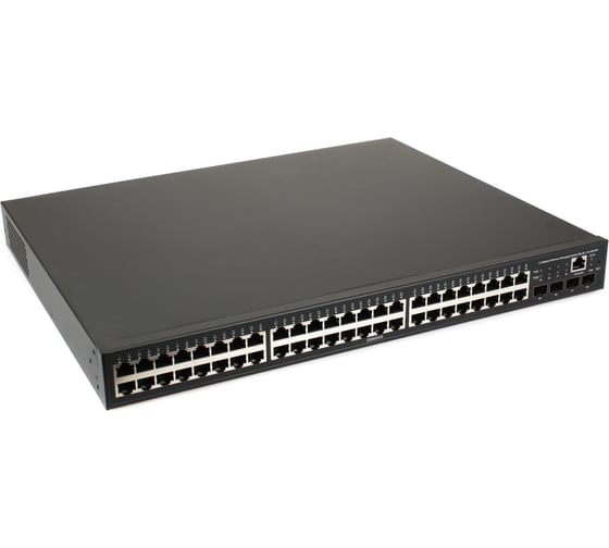 Изображение товара Управляемый L3 коммутатор OSNOVO SW-48G4X-2L на 48xGE RJ-45 c PoE + 4x10G SFP+ порта sct1448