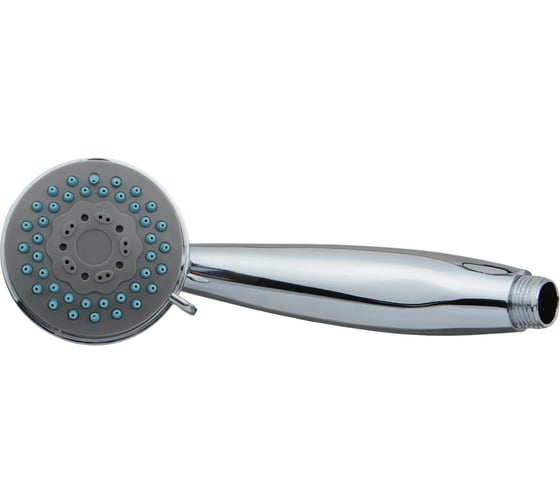 Изображение товара Лейка для душа Melodia della vita 3 функции, d72мм, хром/зеленый 34646