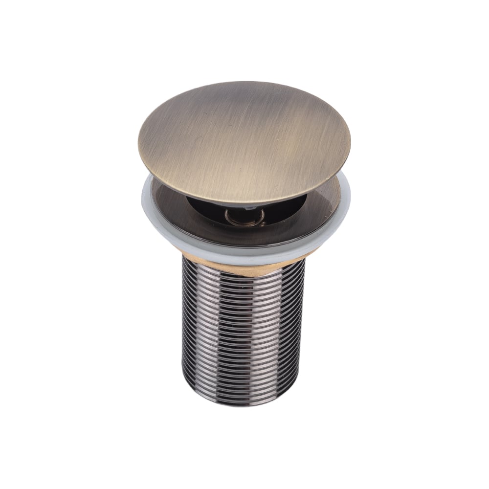 Изображение товара Донный клапан Terma CLICK-CLACK c большой кнопкой, antique bronze 32374