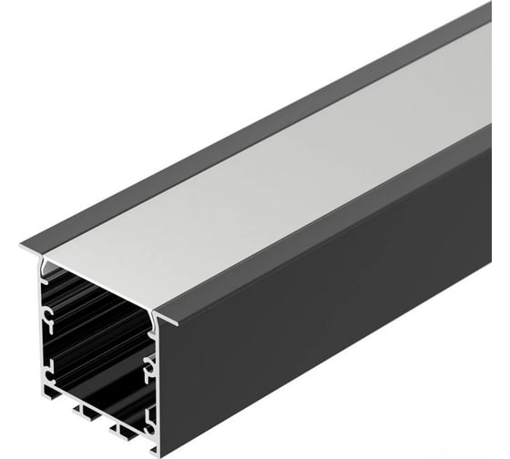 Изображение товара Профиль Arlight LINIA49-F-S-2000 BLACK 2м 041873