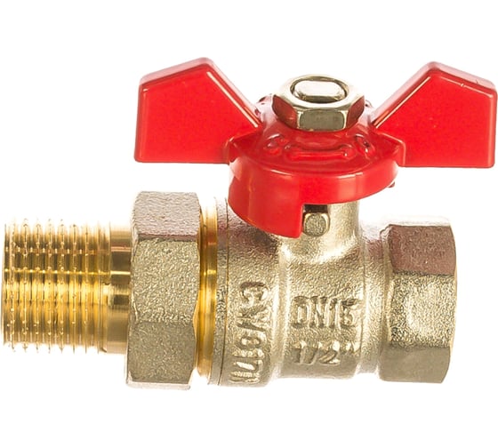 Изображение товара Шаровой кран Terma RED 1/2 с американка 26148