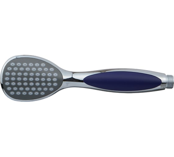 Изображение товара Лейка для душа Melodia della vita 1 функция, 65х85мм, 55 форсунок, хром/фиол 34641