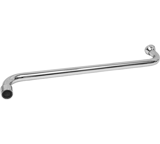 Изображение товара Излив для смесителя Melodia della vita круглый S-образный с аэратором 40см 34091