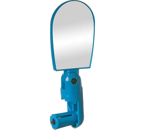 Изображение товара Зеркало для велосипеда c крепление в руль STG BC-BM101 с регулировкой угла, синее Х95410