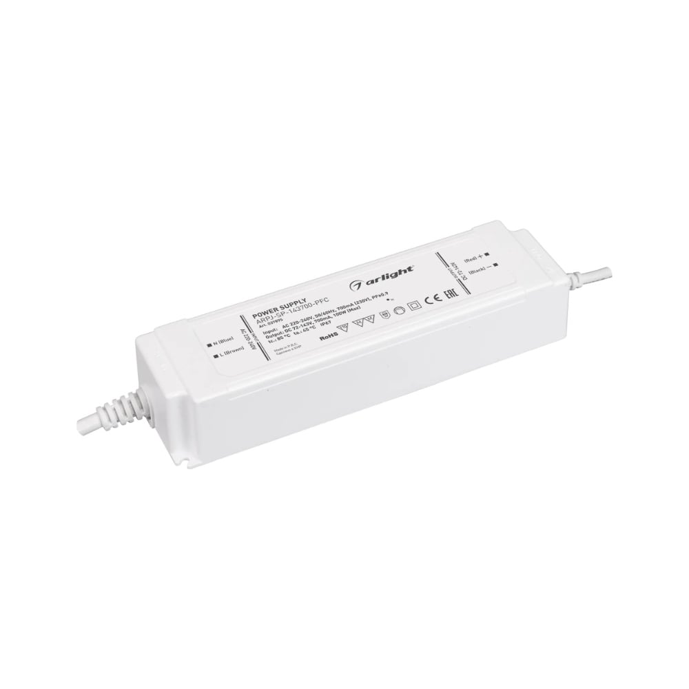 Изображение товара Блок питания Arlight ARPJ-SP-143700-PFC 100 Вт для светодиодных светильников