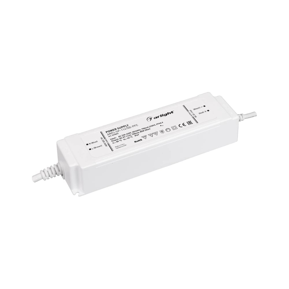 Изображение товара Блок питания Arlight ARPJ-SP-114700-PFC 80 Вт для светодиодов