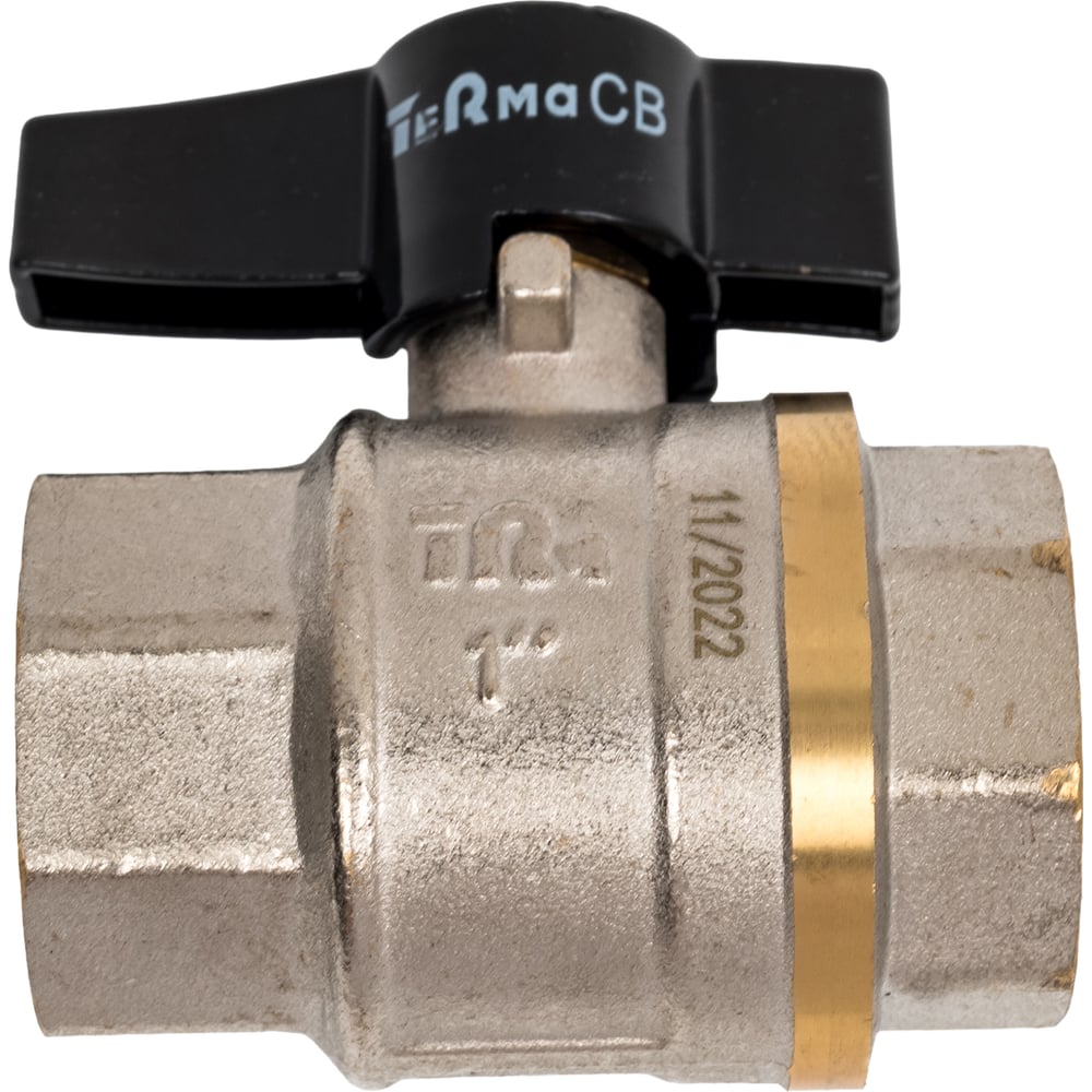 Изображение товара Шаровой кран Terma CB 1 в/в бабочка 25681 для управления потоком воды