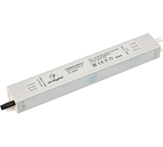 Изображение товара Блок питания Arlight ARPV-05040-B 1шт 038507