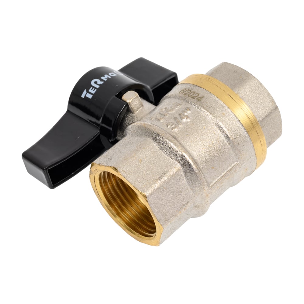 Изображение товара Шаровой кран Terma CB 3/4 в/в бабочка 25676